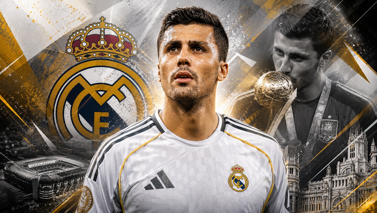 Rodri y Real Madrid, una posibilidad que ilusiona a Florentino Pérez Rodri y Real Madrid, una posibilidad que ilusiona a Florentino Pérez