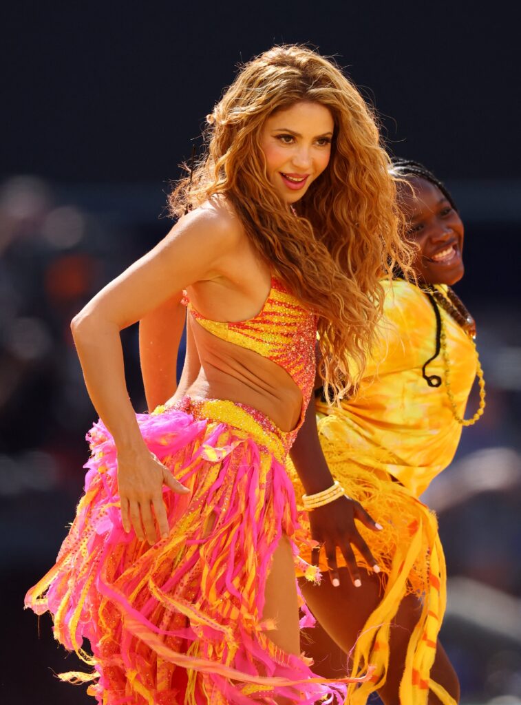 Shakira participó oootra vez, con el tema oficial del Mundial