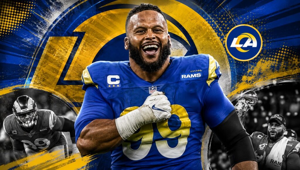 Aaron Donald regresa con los Rams para 2026