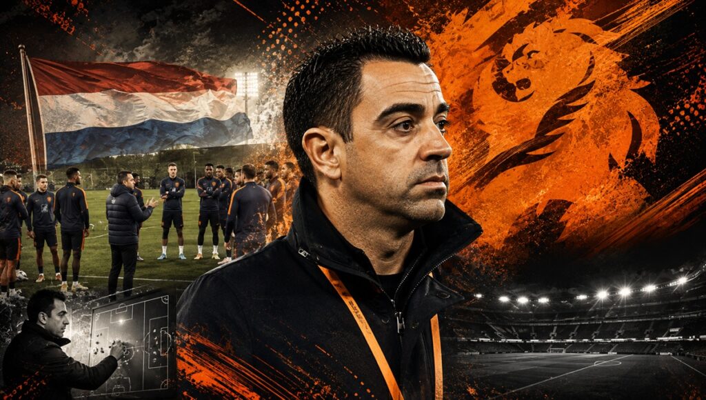 Así fue el primer día de Xavi en Países Bajos