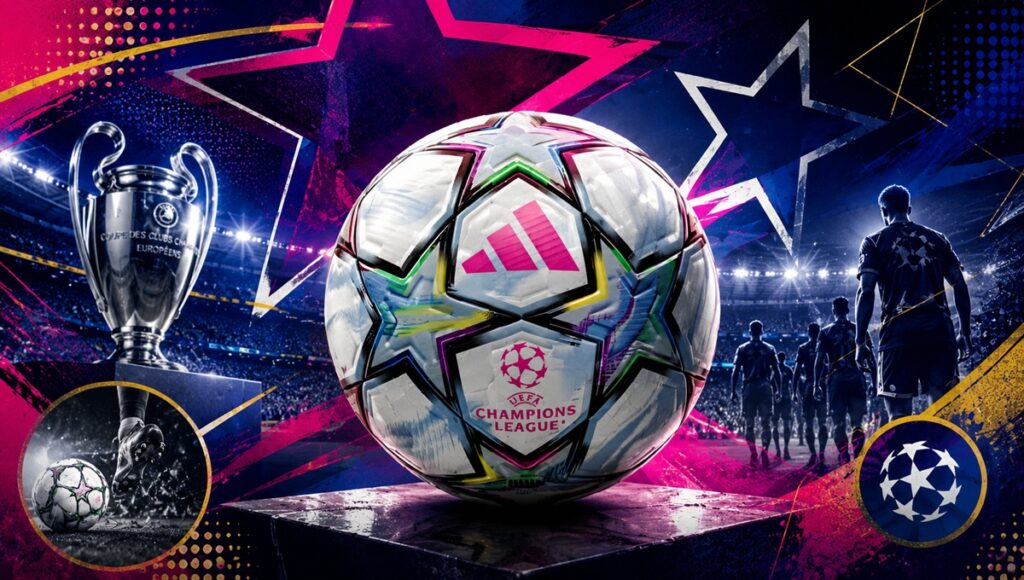 Balón de estrellas en la Champions League