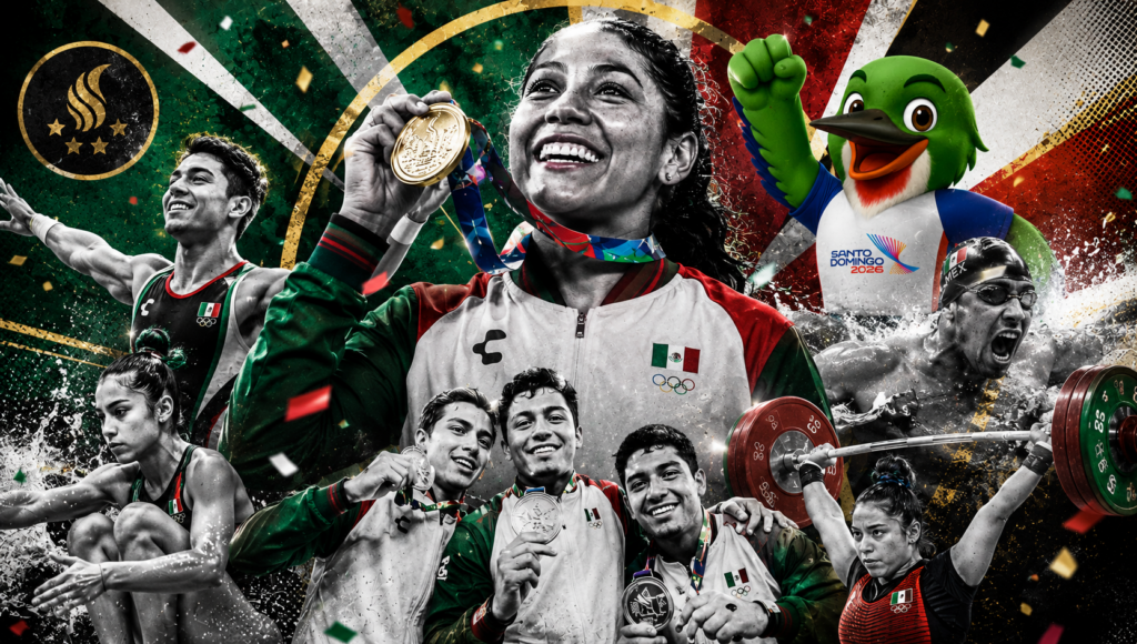 México, récord en Centroamericanos con más de 400 medallas