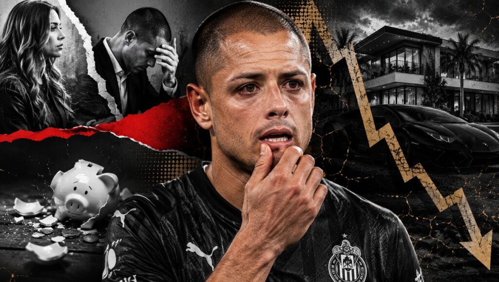 Chicharito revela deuda millonaria tras su divorcio con Sarah Kohan