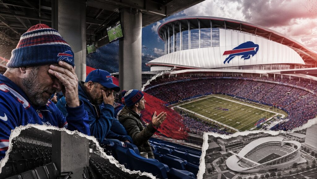 Critican el nuevo estadio de los Bills por tener vistas obstuidas