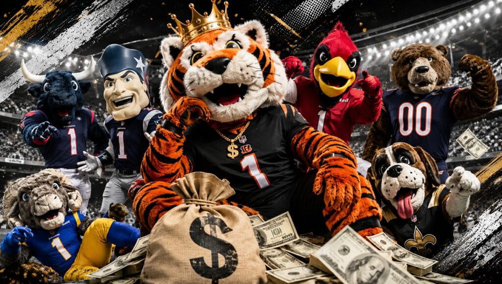 Cuánto ganan las mascotas de la NFL