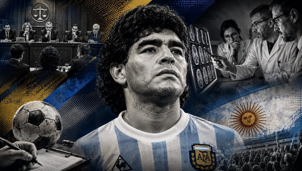 Diego Maradona murió por negligencia médica de acuerdo con un peritaje presentado en el juicio por su muerte