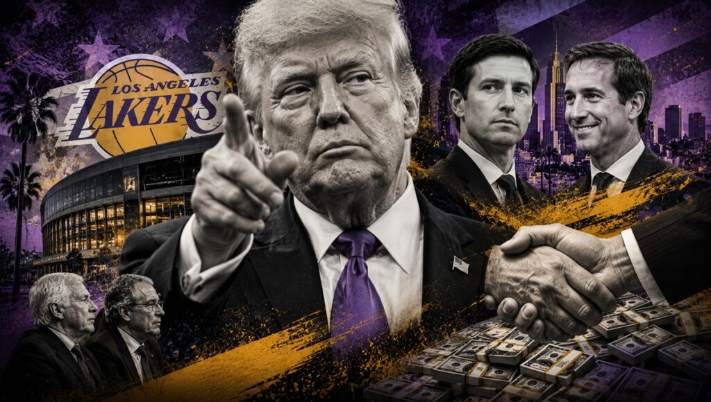 ¿Donald Trump intervino en la venta de Lakers por 12,500 millones?