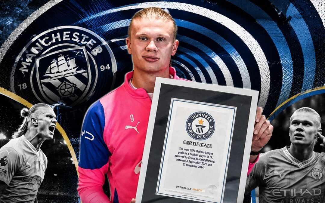 ¿Cuántos récords Guinness tiene Erling Haaland en 2026?
