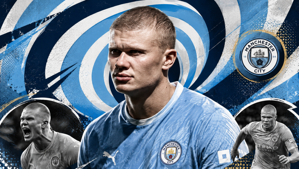 Erling Haaland se rapa para la nueva temporada de la Premier League