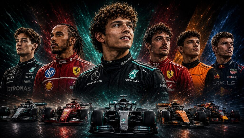 F1 2026: Antonelli domina a media temporada