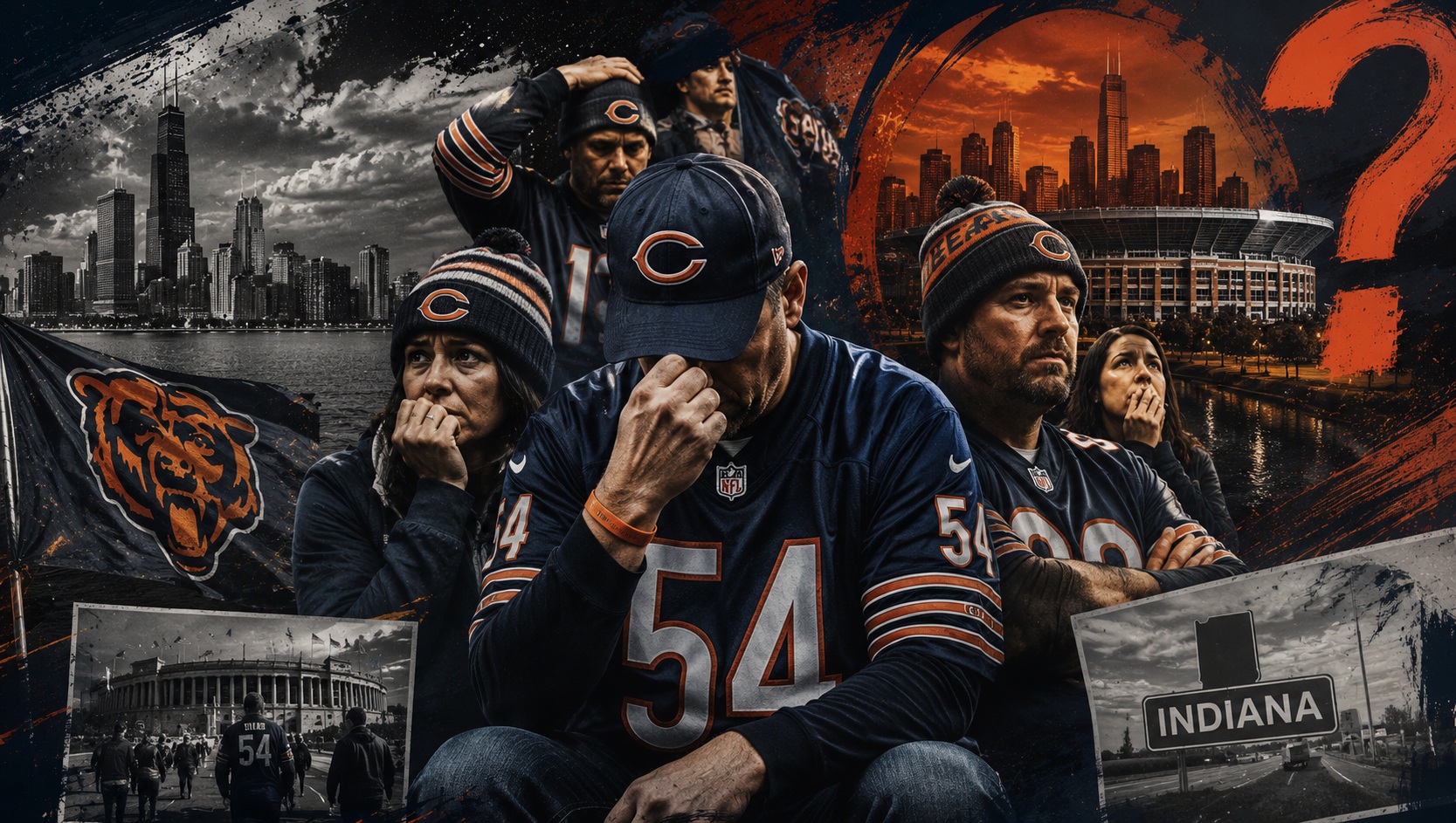 Fans de Bears rechazan mudanza a Indiana Fans de Bears rechazan mudanza a Indiana