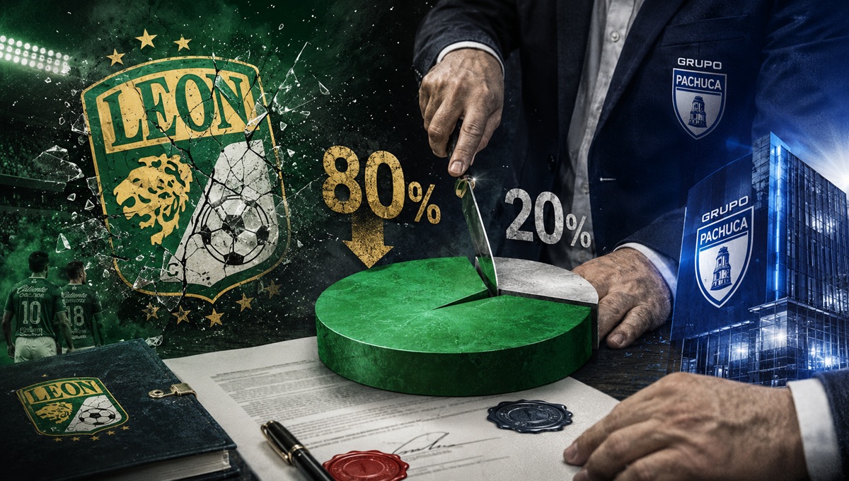 Grupo Pachuca debe vender el 80% del León para terminar con la multipropiedad Grupo Pachuca debe vender el 80% del León para terminar con la multipropiedad