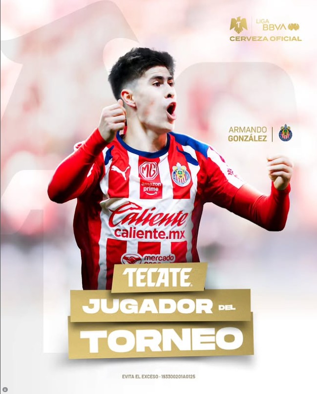 La Hormiga González es la nueva gran figura de Chivas, con rumbo a Europa
