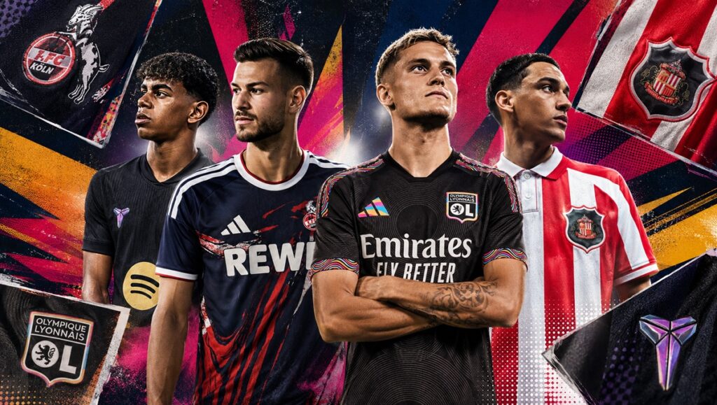 Los 10 mejores uniformes de fútbol de la temporada 2026-27