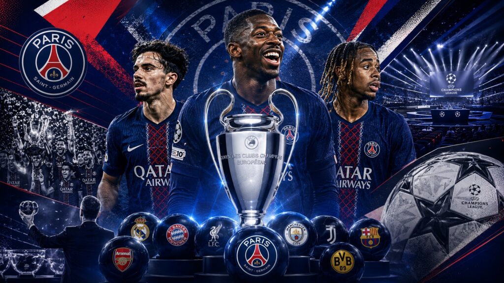 PSG vs Barcelona vs Manchester City destacan en el sorteo de la Champions 2026-27
