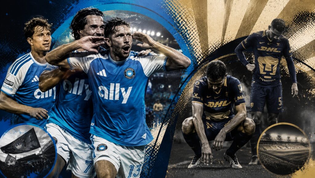 Pumas, decepción internacional en su debut en Leagues Cup