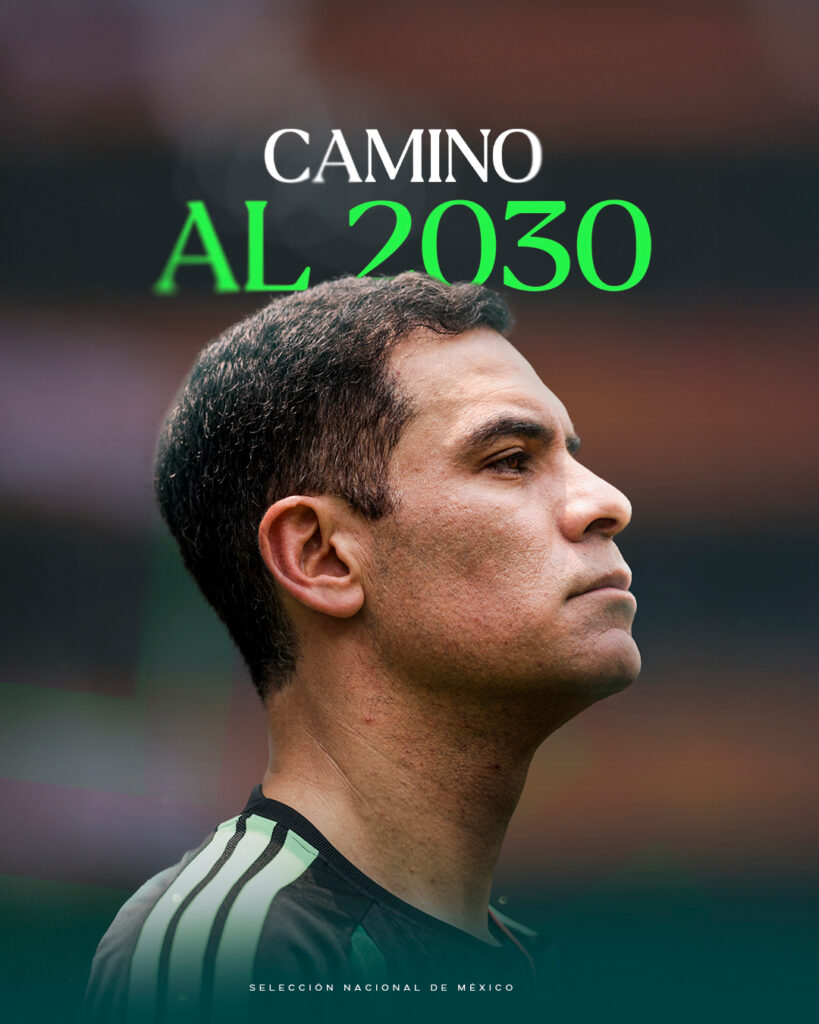 Rafa Márquez debuta como técnico de la Selección Mexicana el 26 de septiembre ante Colombia