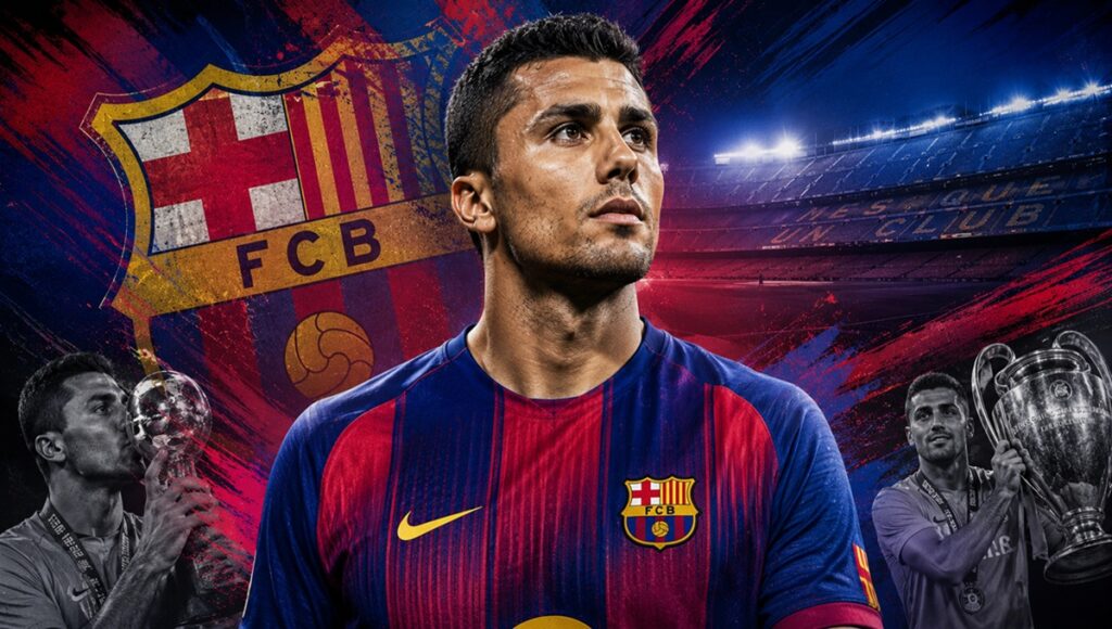 Rodri al Barcelona por 70 mde, después de varias semanas de negociaciones con el Manchester City