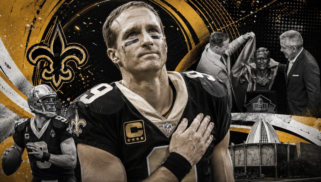 Salón de la Fama 2026 Drew Brees encabeza la nueva generación de leyendas de la NFL