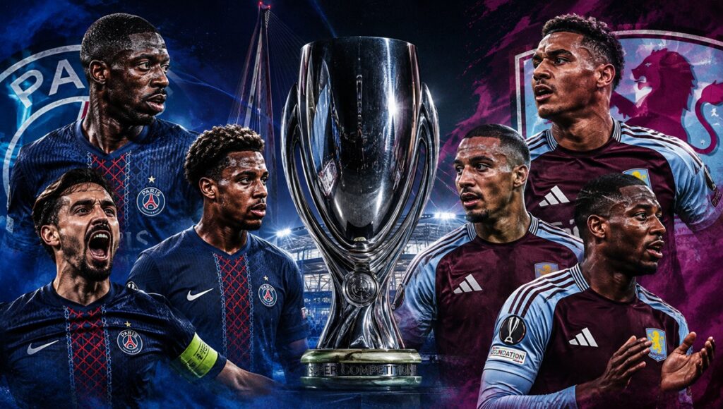 Supercopa de Europa: PSG vs Aston Villa en Salzburg