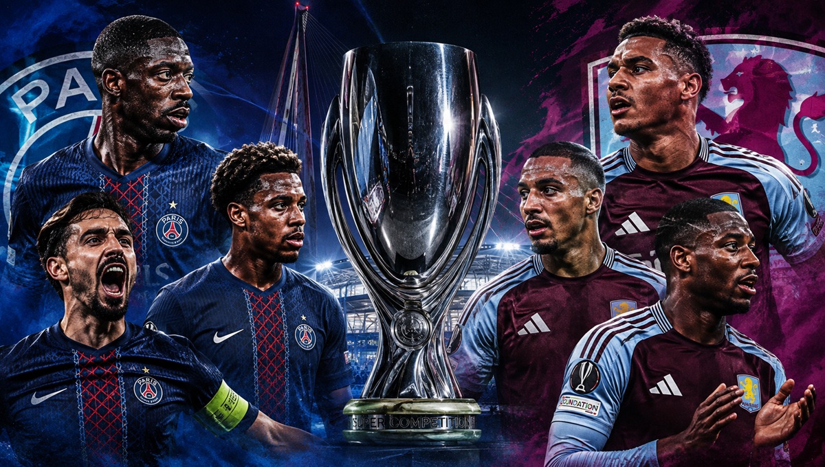 Supercopa de Europa: PSG vs Aston Villa en Salzburg Supercopa de Europa: PSG vs Aston Villa en Salzburg