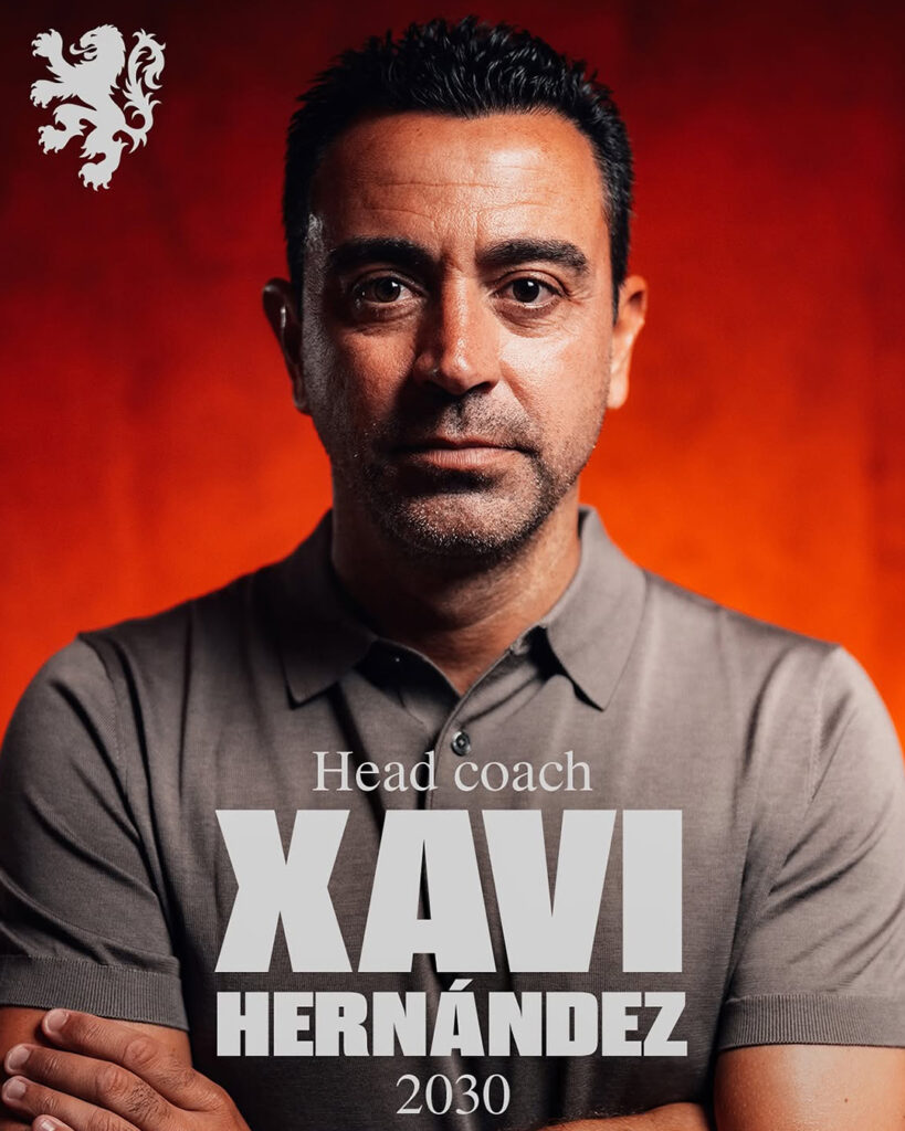 Xavi es heredero de la escuela del futol total que llevó Johan Cruyff al Barcelona a principios de los años 90