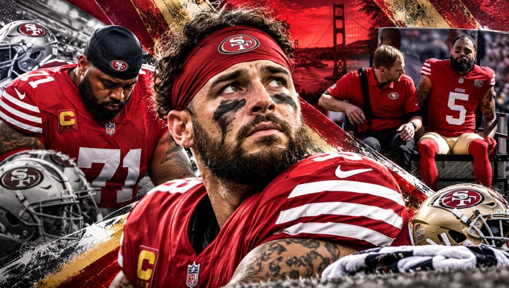 49ers en nueva crisis de lesiones