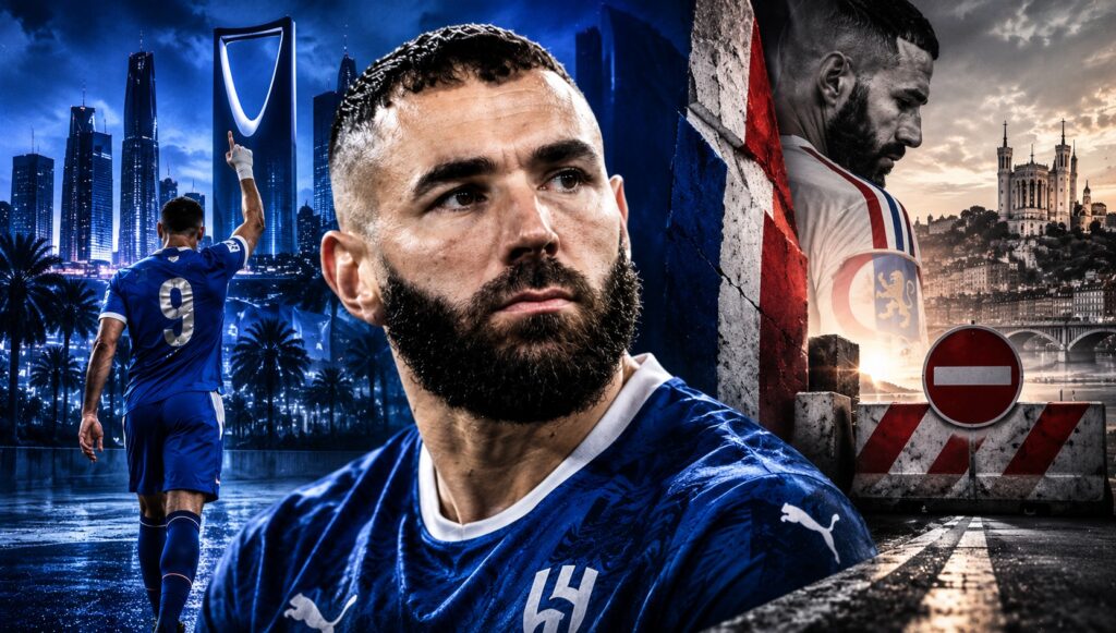 Benzema no puede fichar con el Lyon