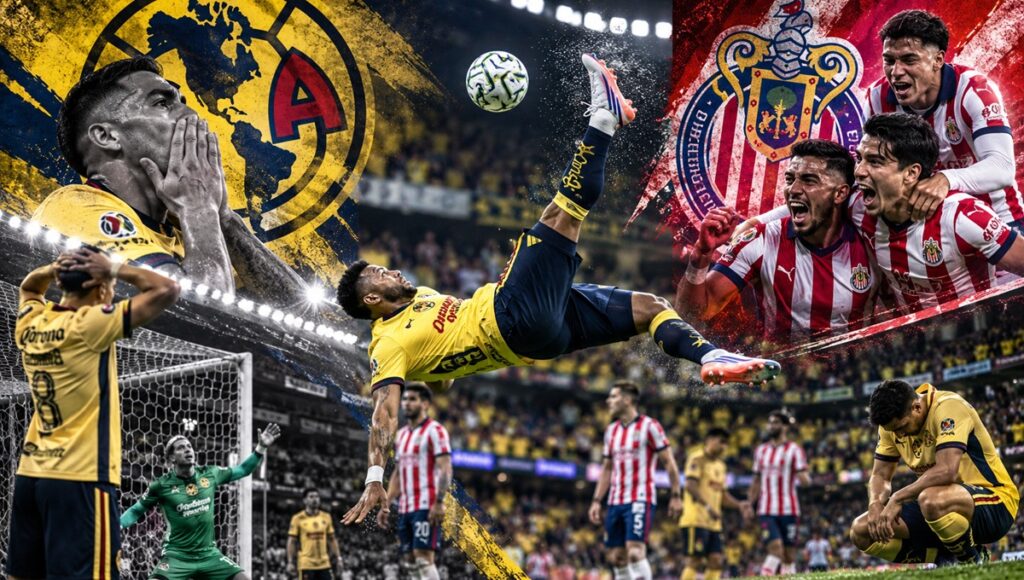 Clásico Nacional la impactante racha negativa del América