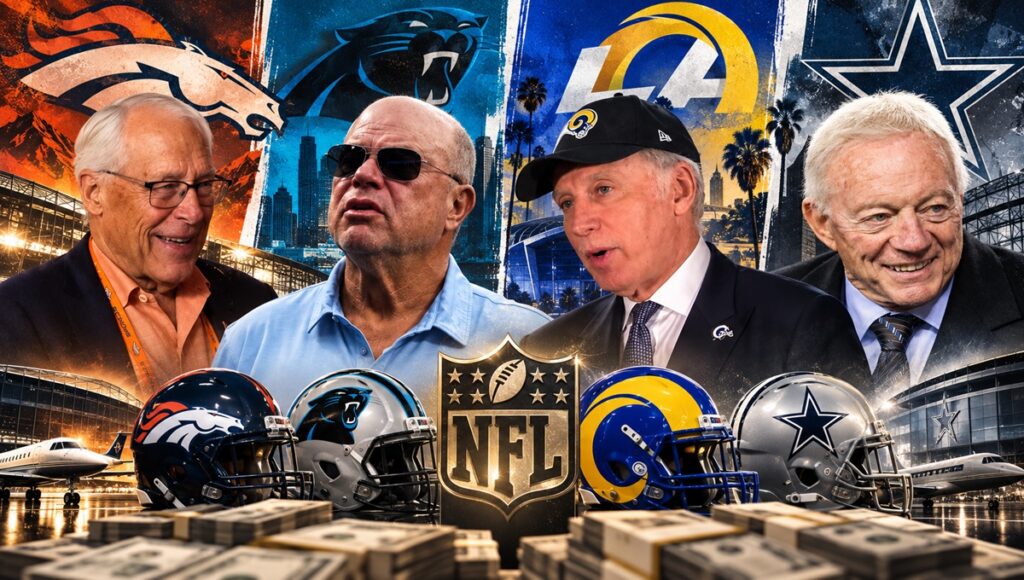 Dueños más ricos de la NFL 2026