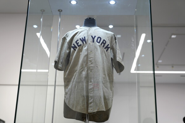 El jersey de Babe Ruth con el que anunció dónde conectaría un jonrón es el artículo más cotizado de la memorabilia deportiva en EE.UU.