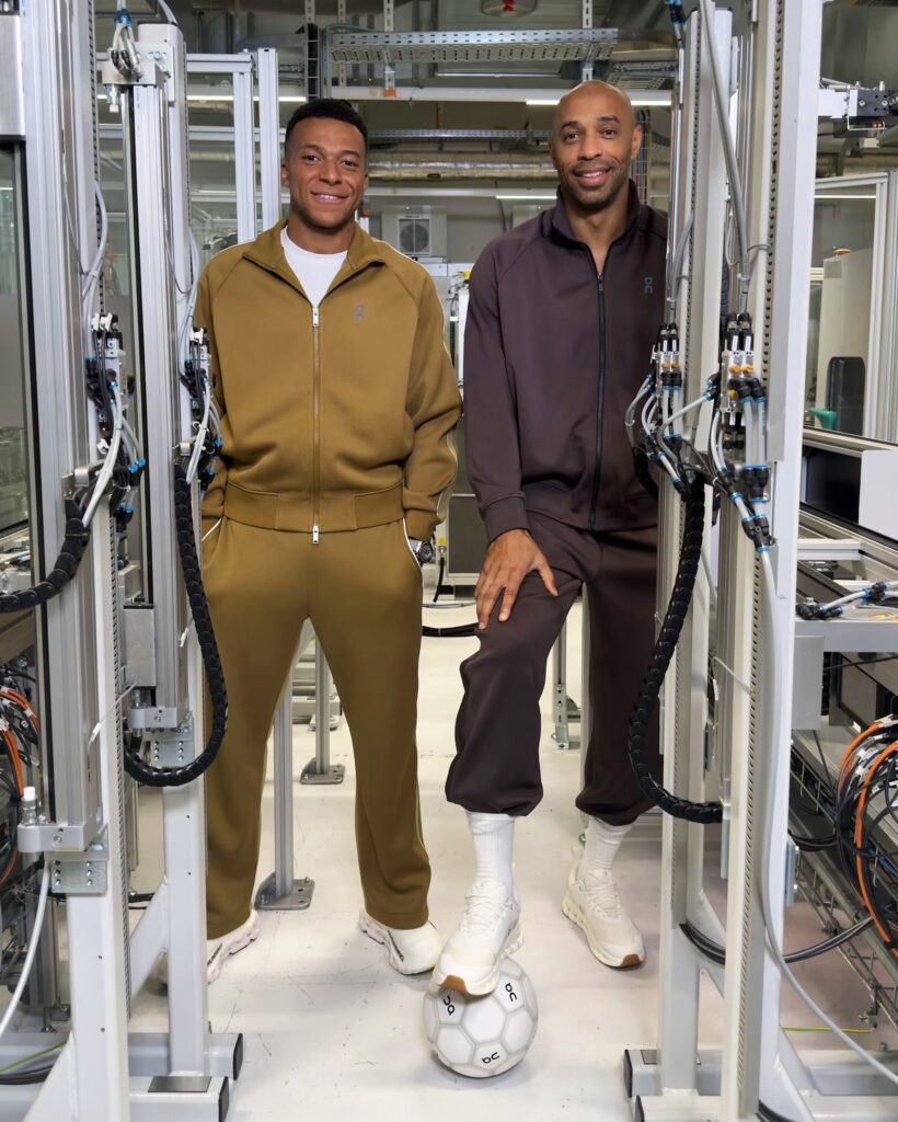 On tiene programado lanzar sus primeros botines de futbol en 2027 y tendrá como imagen a Mbappé y a Thierry Henry