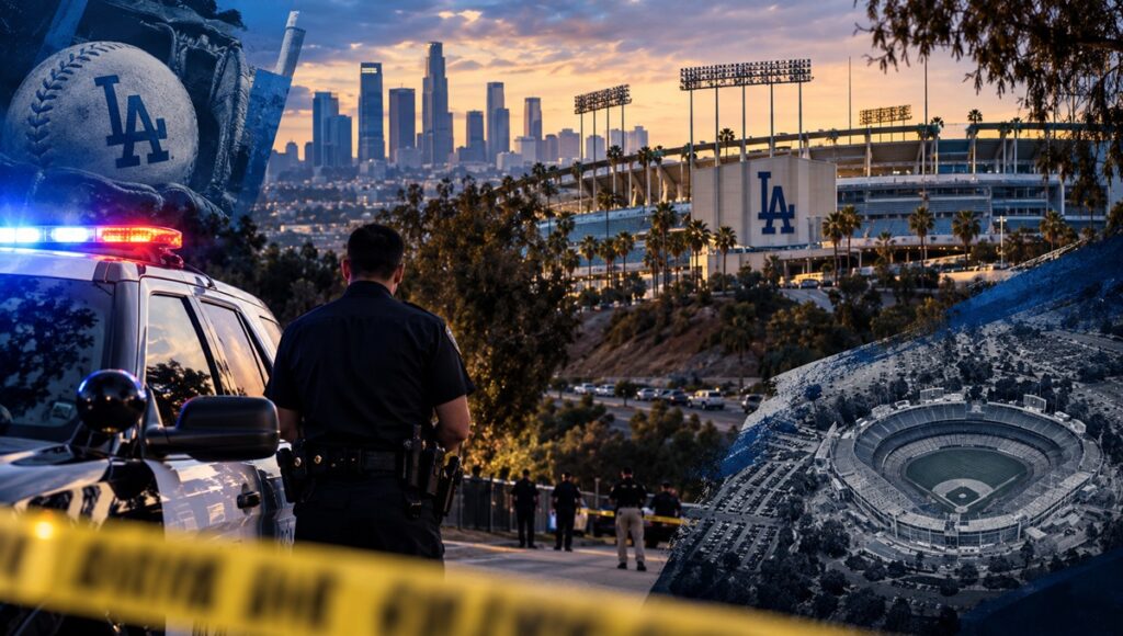 Hallan hombre muerto cerca de Dodger Stadium