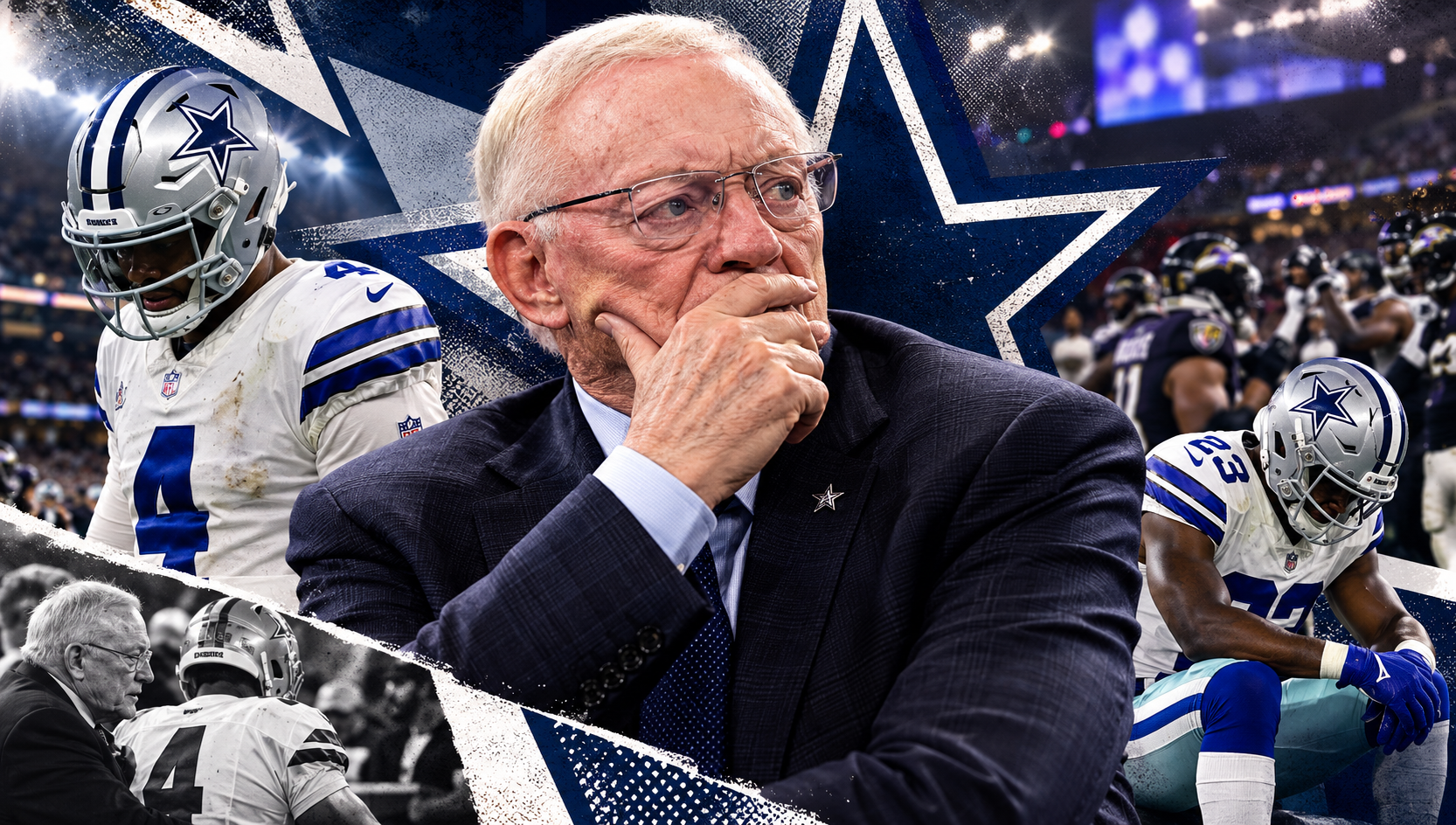 Jerry Jones critica a los Cowboys tras el partido en Maracaná Jerry Jones critica a los Cowboys tras el partido en Maracaná