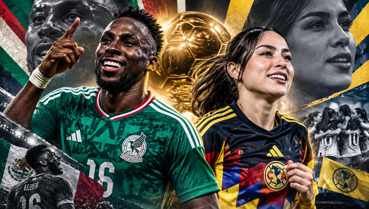 Julián Quiñones y Scarlett Camberos, mexicanos nominados al Balón de Oro 2026 Julián Quiñones y Scarlett Camberos, mexicanos nominados al Balón de Oro 2026