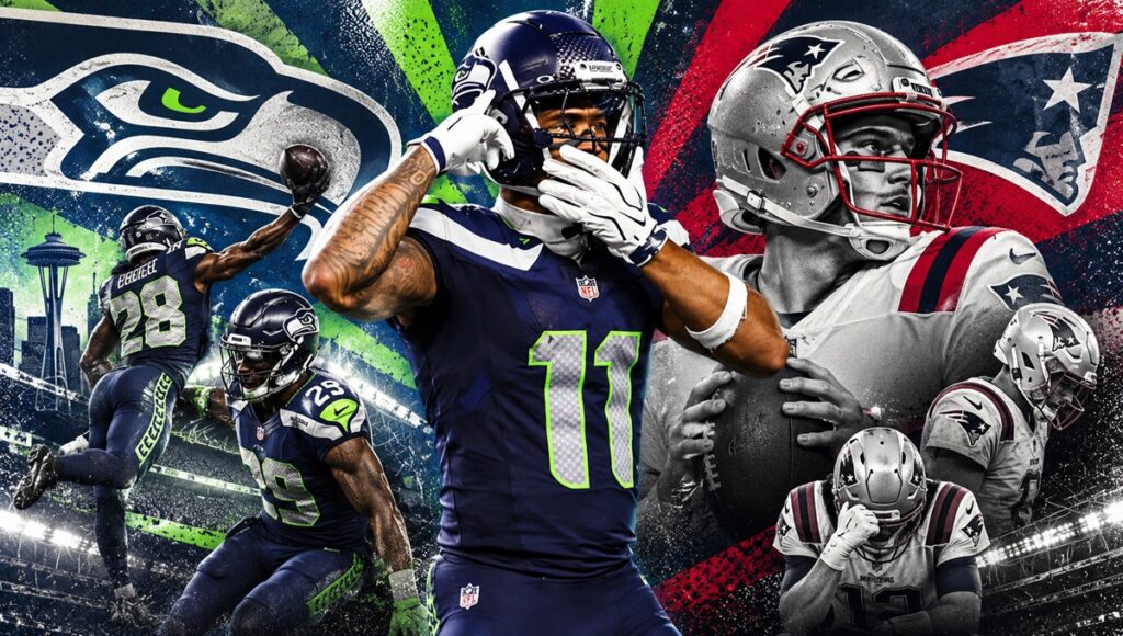 Kickoff de la NFL 2026 Seahawks 13-10 Partriots