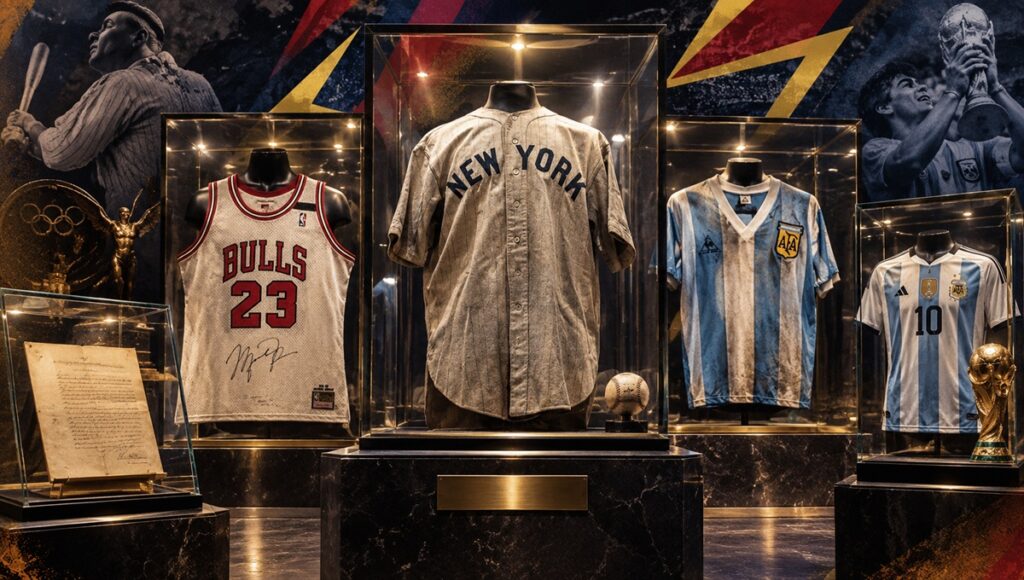 Las 10 piezas de memorabilia deportiva más caras del mundo