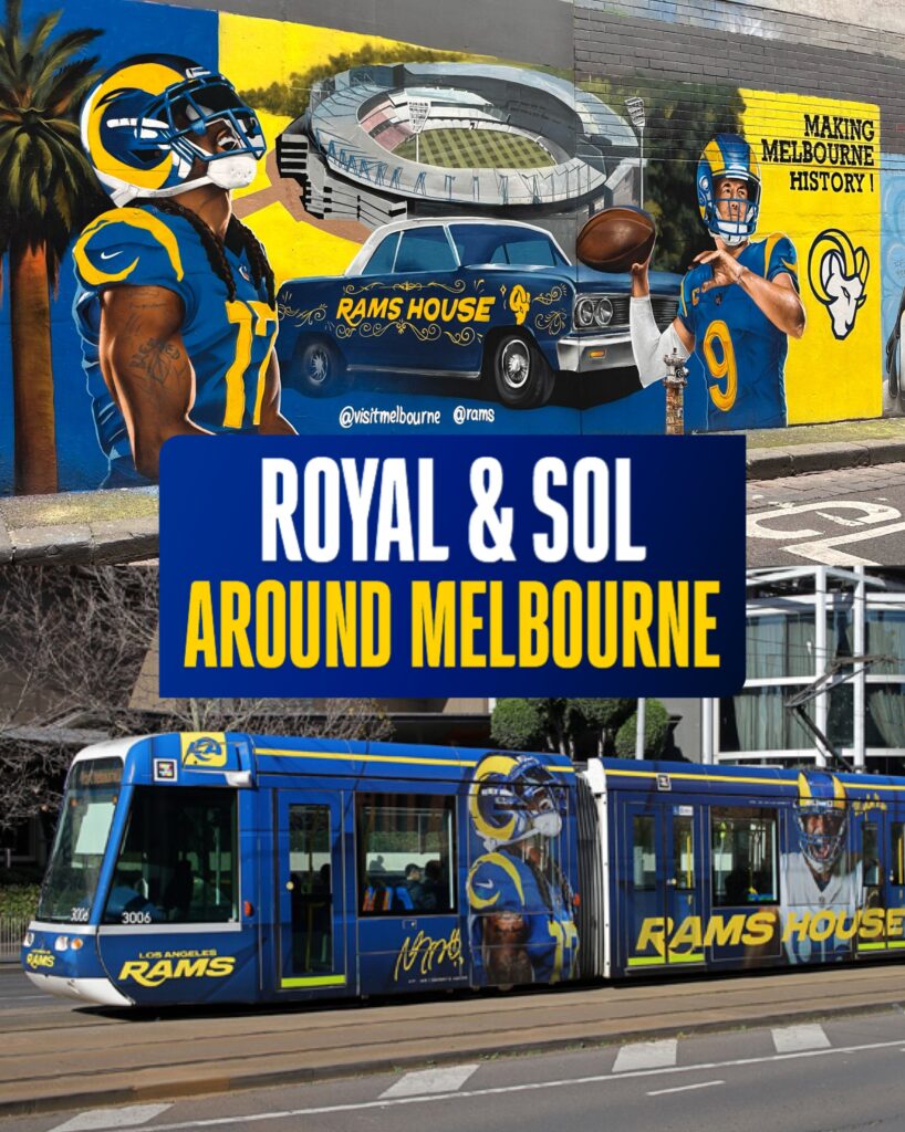 Los Rams serán los primeros anfitriones de un partido oficial de la NFL en Australia