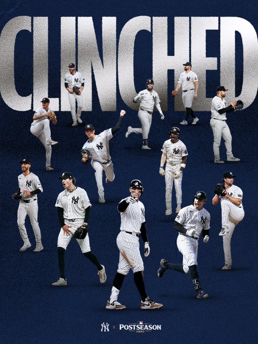 Los Yankees ya aseguraron un lugar en los playoffs del 2026 como comodines