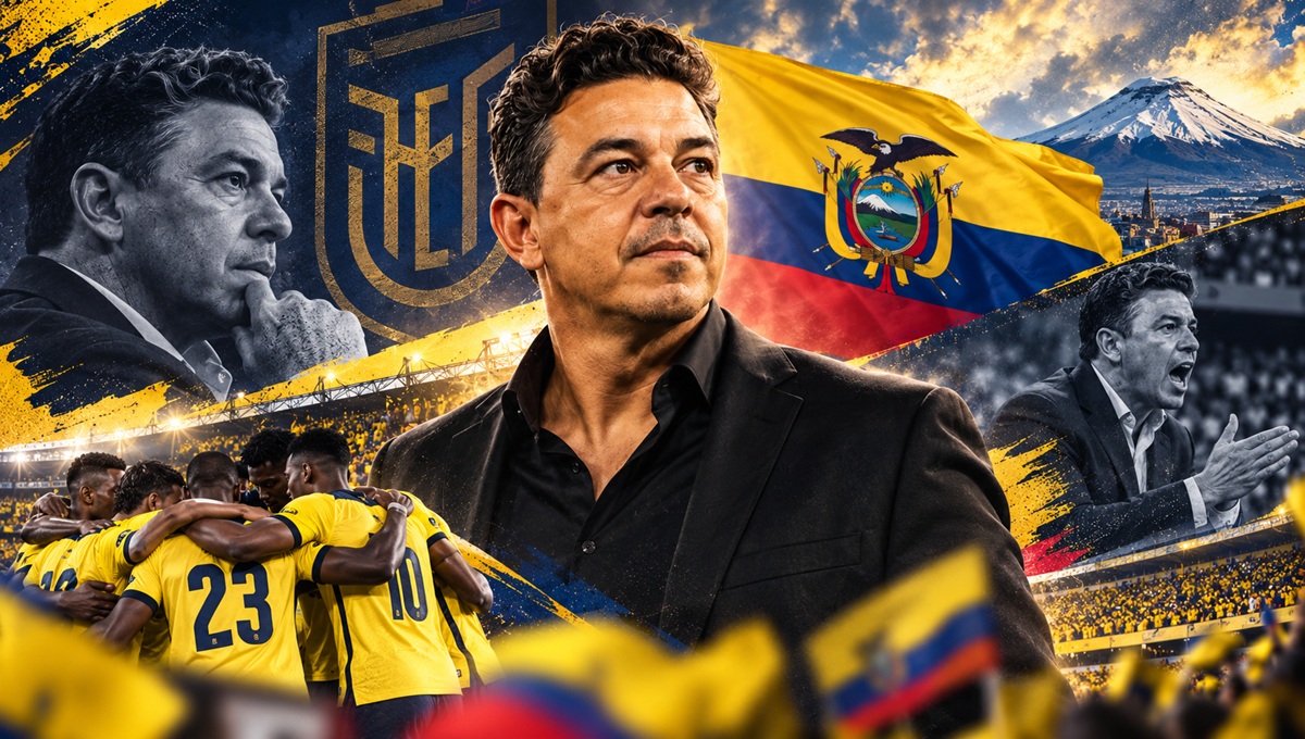 Marcelo Gallardo firma con Ecuador para el proceso rumbo al Mundial de 2030 Marcelo Gallardo firma con Ecuador para el proceso rumbo al Mundial de 2030