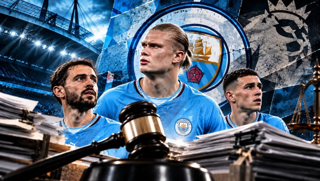 Manchester City culpable de 114 cargos contra la Premier League.