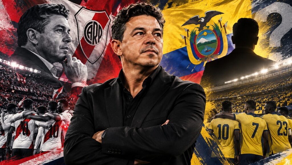 Marcelo Gallardo se baja de Ecuador; la FIFA lo baja de su portal oficial