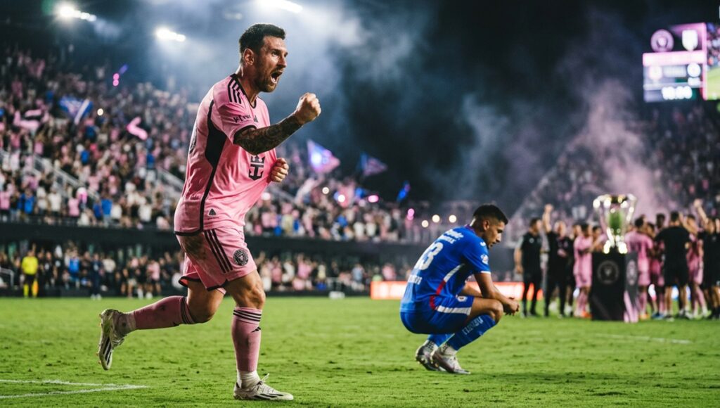 Messi sube su récord de títulos con Cruz Azul