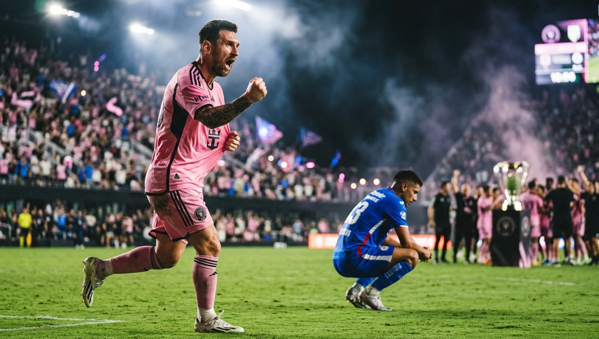 Messi sube su récord de títulos con Cruz Azul Messi sube su récord de títulos con Cruz Azul