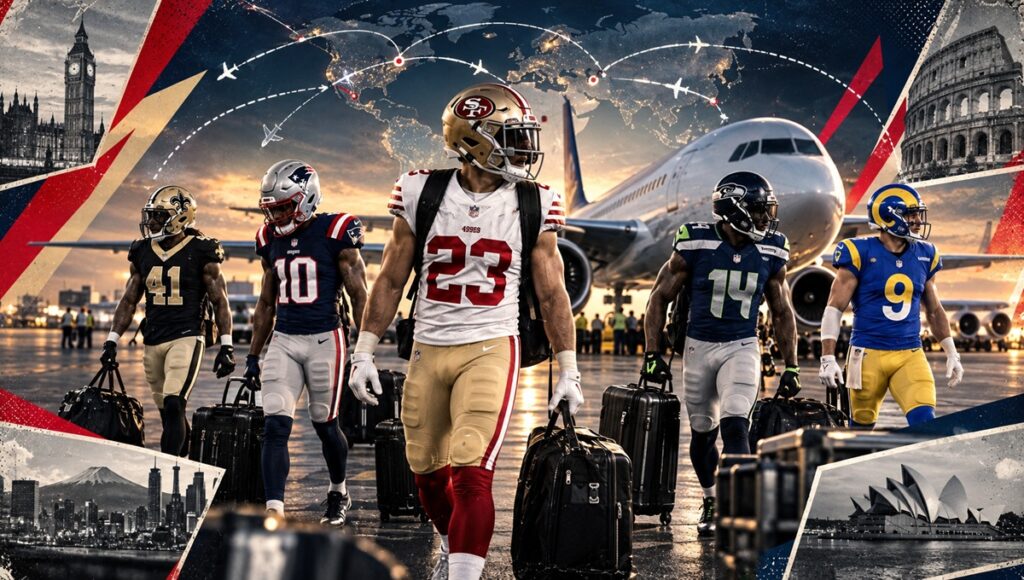 NFL peores viajes internacionales