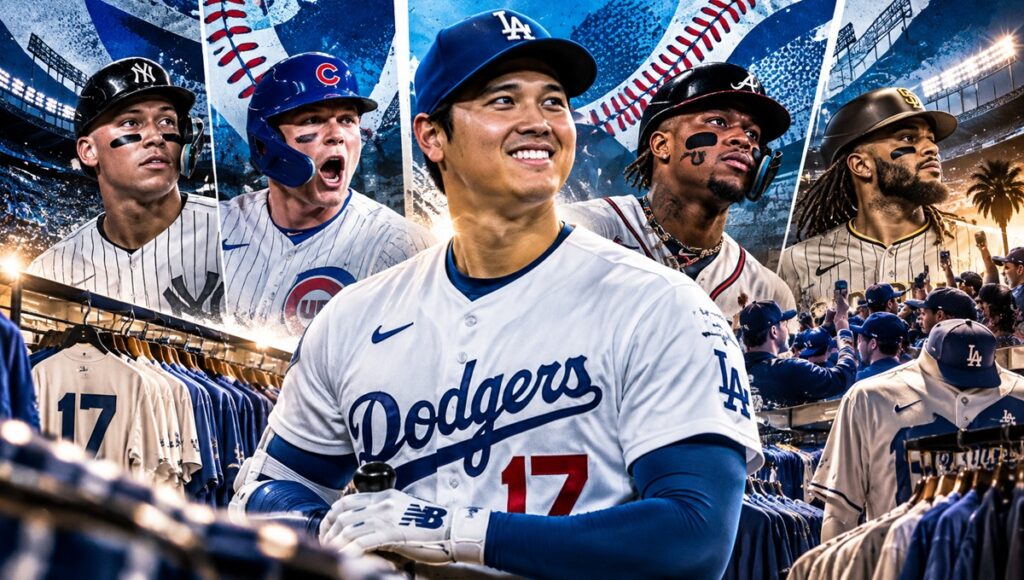 Ohtani domina venta de jerseys MLB 2026