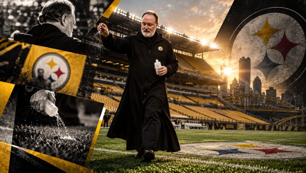 Por qué se hizo la bendición del campo de los Steelers