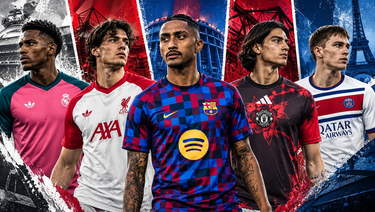 Ranking de camisetas de calentamiento en Europa 2026-27 Ranking de camisetas de calentamiento en Europa 2026-27
