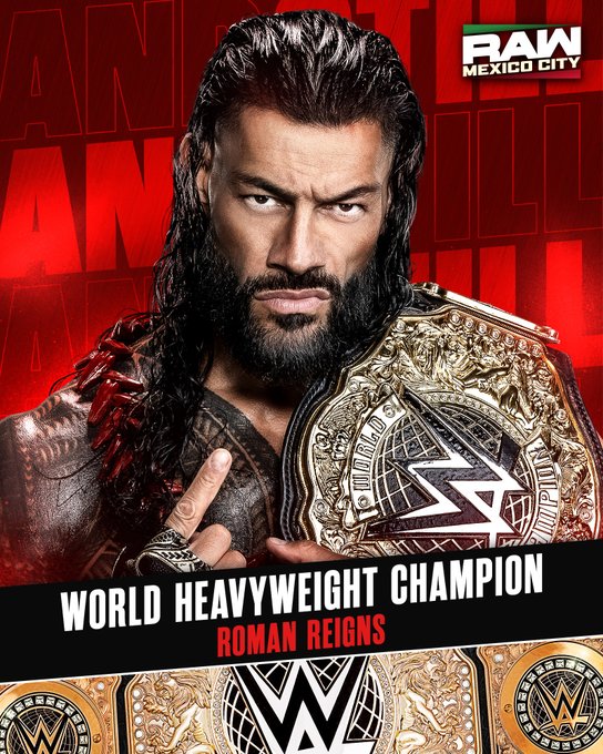 Roman Reigns retuvo su campeonato pesado de la WWE ante Penta en la CDMX