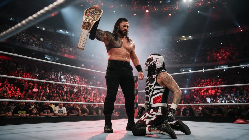 Roman Reigns vence a Penta en WWE Raw México 2026